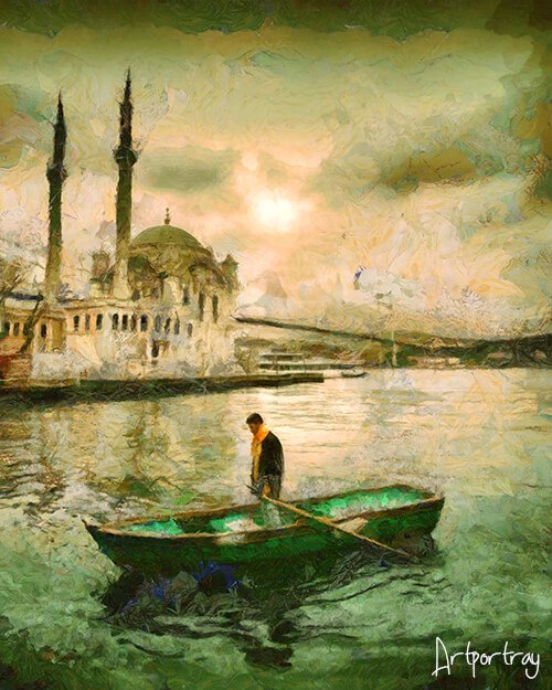 turkey-painting-solitude-on-the-water